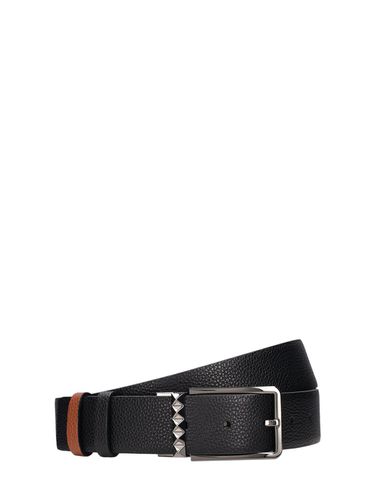 Mm Reversible Buckle Leather Belt - VALENTINO GARAVANI - Modalova