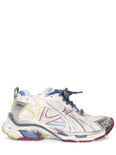 Mm Runner Mesh & Nylon Sneakers - BALENCIAGA - Modalova