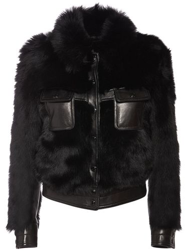 Soft Shearling Leather Jacket - TOM FORD - Modalova