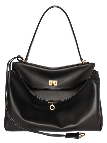 Medium Rodeo Leather Shoulder Bag - BALENCIAGA - Modalova