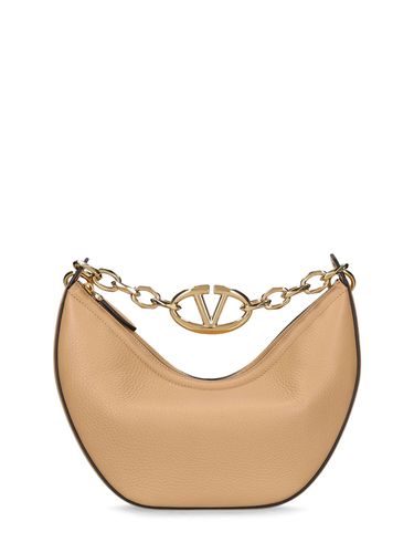 Small V Logo Gate Leather Top Handle Bag - VALENTINO GARAVANI - Modalova