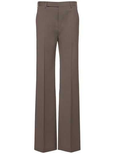 Dietrich Light Wool Straight Pants - RICK OWENS - Modalova