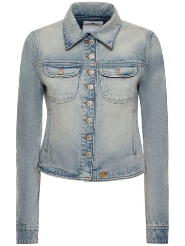 Sailor Cotton Denim Jacket - COURREGES - Modalova