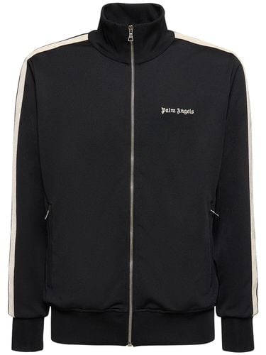 Classic Logo Tech Zip Track Jacket - PALM ANGELS - Modalova