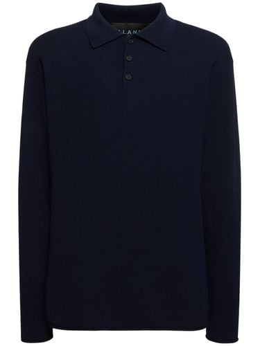 Cashmere & Cotton Knit L/s Polo - ALANUI - Modalova