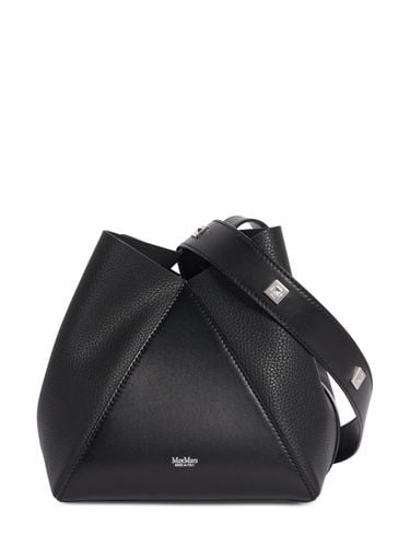 Small Mm Leather Bucket Bag - MAX MARA - Modalova