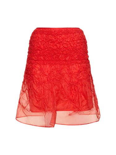 Vida Silk Organza Mini Skirt - CECILIE BAHNSEN - Modalova