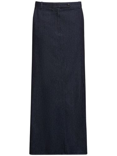 Eclipse Strap Cotton Midi Skirt - THE GARMENT - Modalova