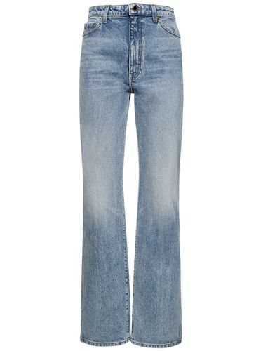 Danielle High Rise Straight Jeans - KHAITE - Modalova