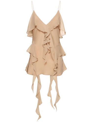 Piet Ruffled Silk Top - KHAITE - Modalova