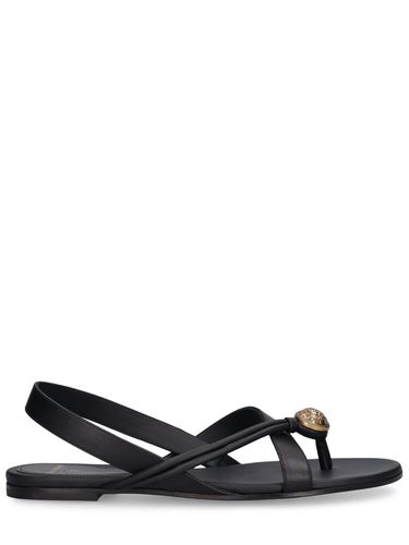 Dafne Leather Flats - BALMAIN - Modalova