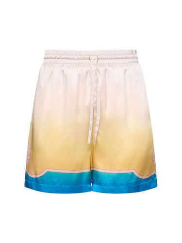 Silk Shorts W/ Drawstring - CASABLANCA - Modalova