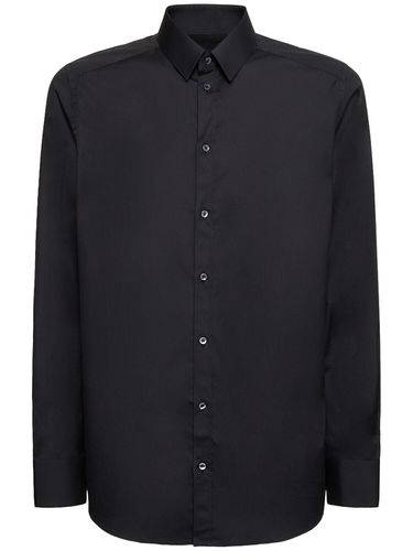 Cotton Poplin Shirt - DOLCE & GABBANA - Modalova