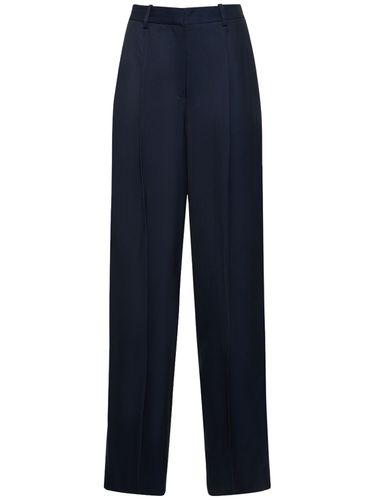 Pleated Viscose Wide Pants - THEORY - Modalova