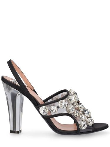 Mm Pvc & Crystal Sandals - MOSCHINO - Modalova