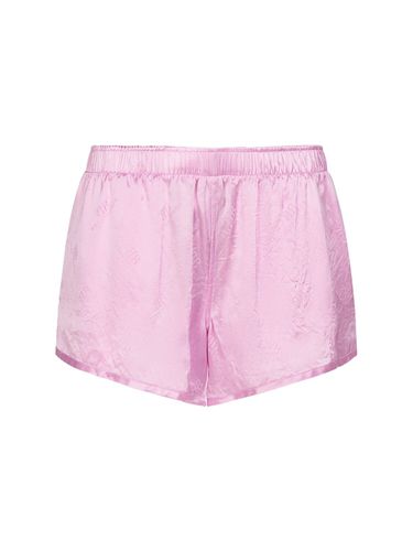 Shorts Aus Seidenjacquard - BALENCIAGA - Modalova