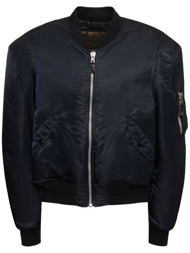 Shoulder Nylon Bomber Jacket - DOUBLET - Modalova