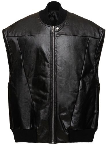 Jumbo Zipped Puffer Flight Vest - RICK OWENS - Modalova