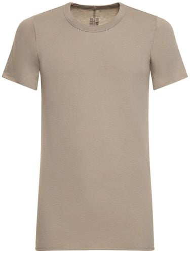 Basic Cotton T-shirt - RICK OWENS - Modalova