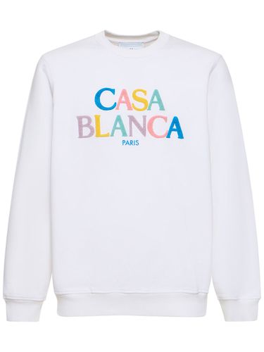 Sweatshirt Aus Baumwolle Mit Logo - CASABLANCA - Modalova