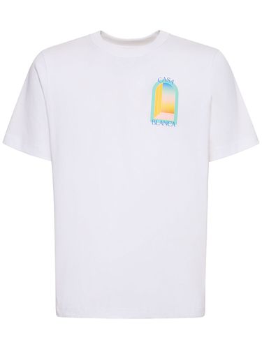 L'arc Colore Printed T-shirt - CASABLANCA - Modalova