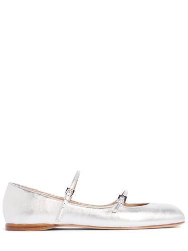 Mm Circus Metallic Leather Ballerinas - MAX MARA - Modalova