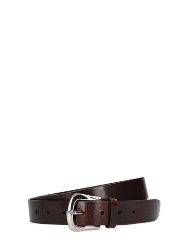 Leather Belt - BRUNELLO CUCINELLI - Modalova