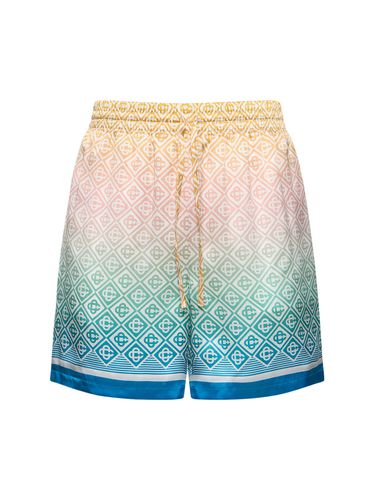 Silk Shorts W/ Drawstring - CASABLANCA - Modalova