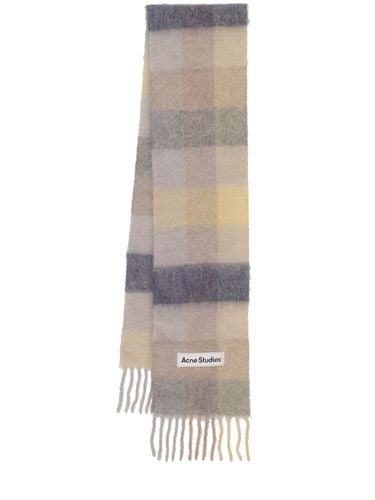 Vally Soft Alpaca Blend Scarf - ACNE STUDIOS - Modalova