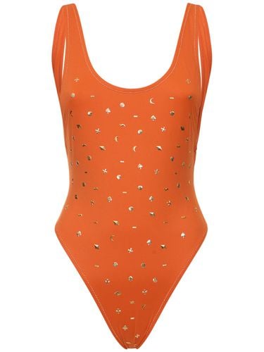 Pamela Printed One Piece Swimsuit - REINA OLGA - Modalova