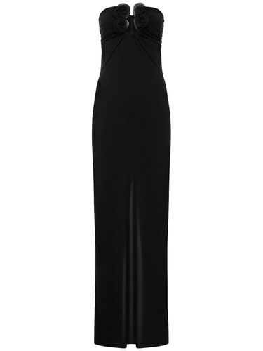 Draped Jersey Long Dress - MAGDA BUTRYM - Modalova