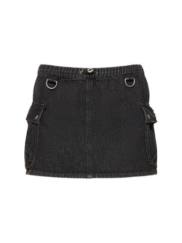 Cotton Denim Cargo Skirt - COPERNI - Modalova