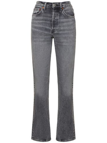 S Skinny Boot Cotton Denim Jeans - RE/DONE - Modalova