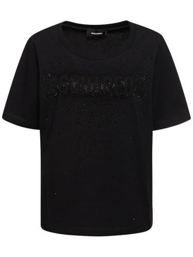 Logo Crewneck T-shirt - DSQUARED2 - Modalova