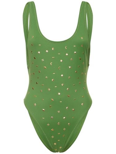 Pamela Printed One Piece Swimsuit - REINA OLGA - Modalova