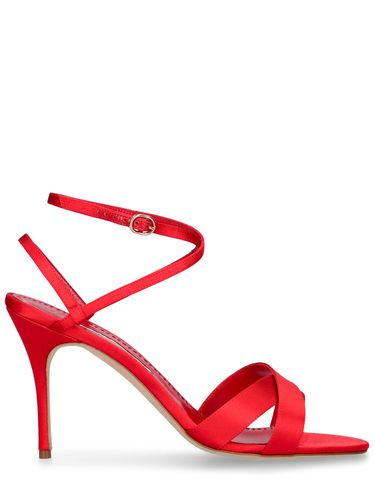 Mm Tormenfa Satin Sandals - MANOLO BLAHNIK - Modalova