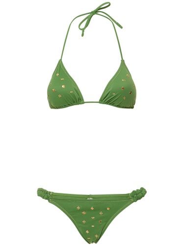 Bikini A Triangolo Scrunchie - REINA OLGA - Modalova