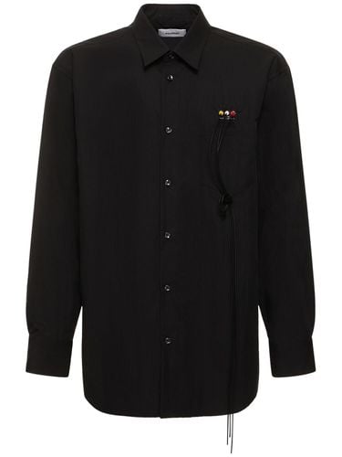 Cable Cotton Blend Shirt - DOUBLET - Modalova