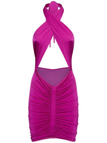 Stallion Crisscross Cutout Mini Dress - REINA OLGA - Modalova