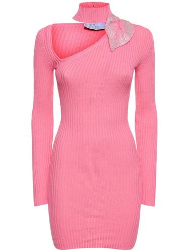 Cotton Mini Dress - GIUSEPPE DI MORABITO - Modalova