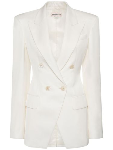 Tailored Viscose Blazer - ALEXANDER MCQUEEN - Modalova