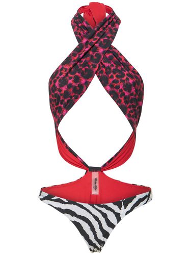 Showpony Crisscross Halter Bikini - REINA OLGA - Modalova