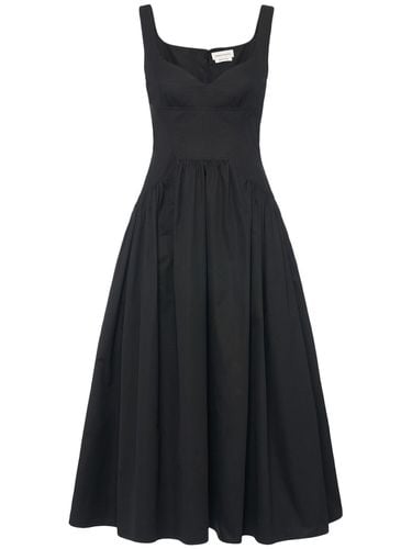 Cotton Day Dress - ALEXANDER MCQUEEN - Modalova