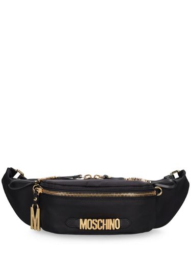 Multi-pocket Nylon Belt Bag - MOSCHINO - Modalova