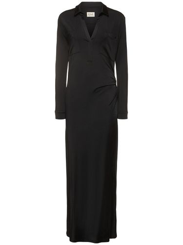 Iana Viscose Jersey L/s Long Dress - TOVE - Modalova