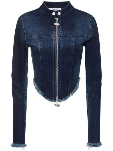 Chaqueta De Denim De Algodón - CANNARI CONCEPT - Modalova