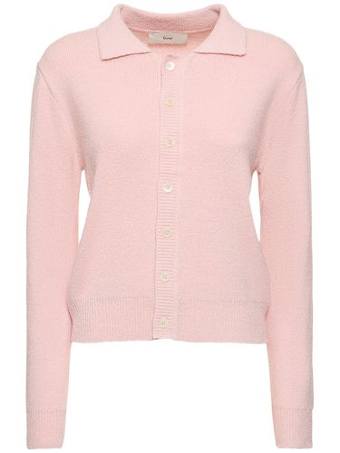 Unisex Polo Knit Cardigan - DUNST - Modalova