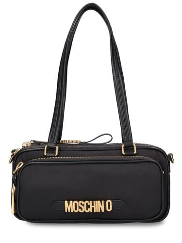 Multi-pocket Nylon Shoulder Bag - MOSCHINO - Modalova