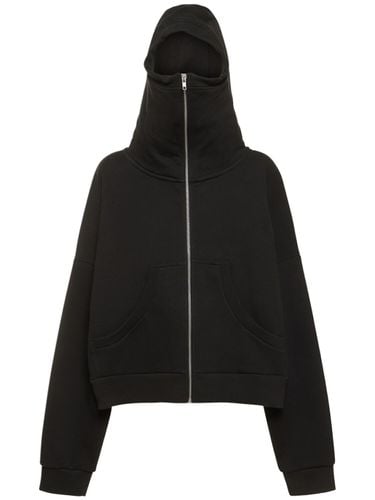 Washed Cotton Full-zip Hoodie - ENTIRE STUDIOS - Modalova