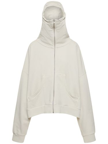 Washed Cotton Full-zip Hoodie - ENTIRE STUDIOS - Modalova